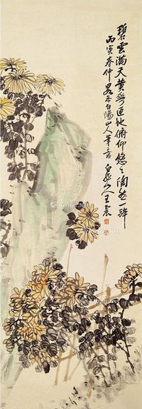 王震 菊石