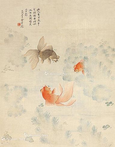 金章 鱼乐图