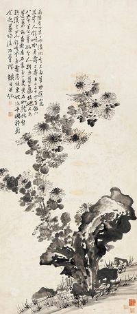 奚冈 菊石图