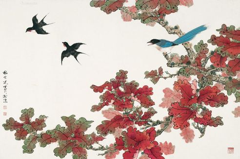 田世光 秋意浓