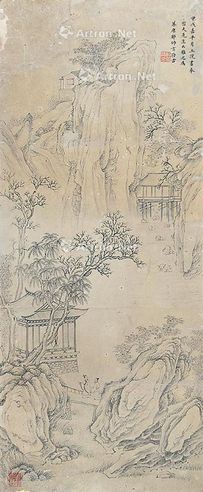 郑师玄 深山寻隐