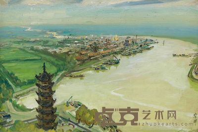 李宗津 风景 34×51cm