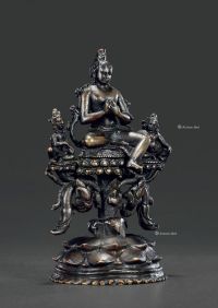11世纪 印度帕拉文殊菩萨坐像