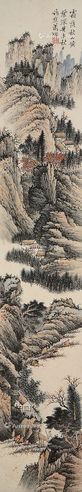 萧逊 山水