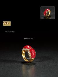 1950年制 红宝石戒指