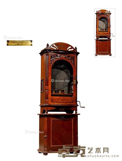 1920年制 Polyphon音乐柜 长85cm；宽50cm；高220cm