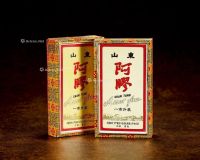 70年代初中国茶叶土产进出口公司山东省土产分公司监制山东阿胶