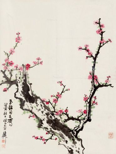 谢稚柳 春色