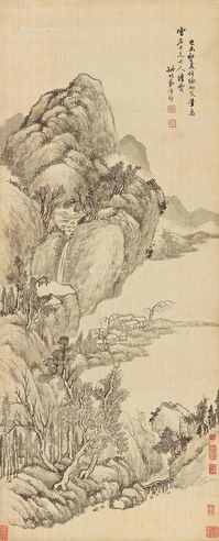 汪昉 春山杖归