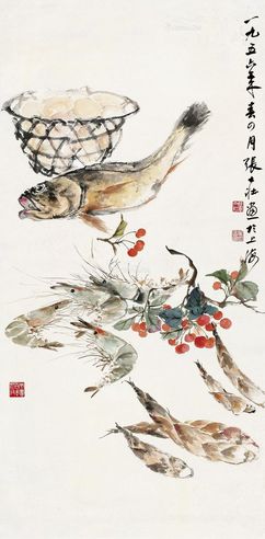 张大壮 丰收图