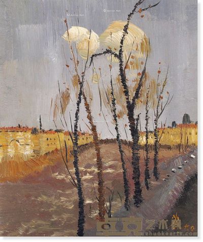 吴冠中 风景 29×24cm