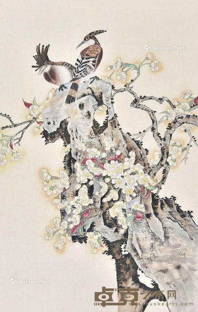 佚名 花鸟 66×40cm