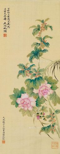 潘静淑 花卉