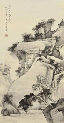 李研山 水墨山水