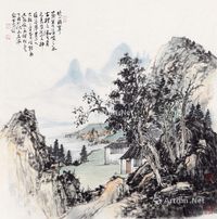 刘春海 晓山积翠