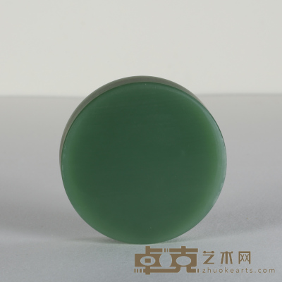 苹果绿镯芯 高1.3cm 直径5.9cm