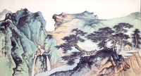 谢稚柳 山水