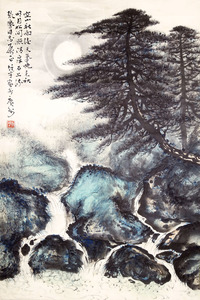 黎雄才 山水