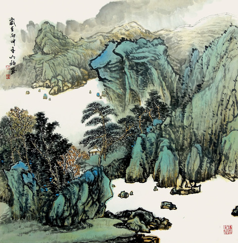 王明福 山水