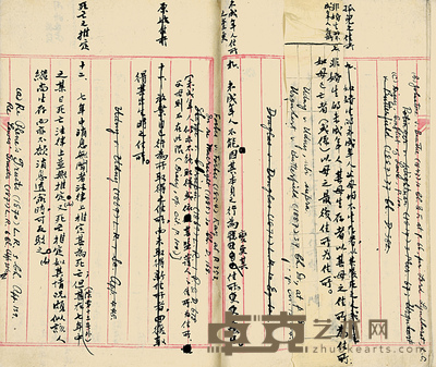 旧抄本 英国民法汇览 27×18.5cm