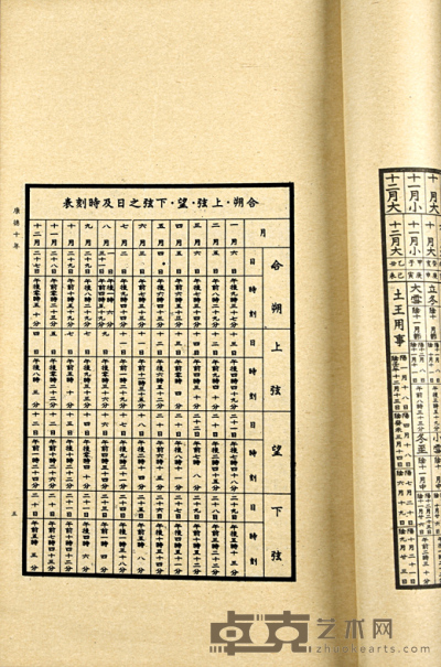民国印本 康德十年时宪书 30×18.5cm