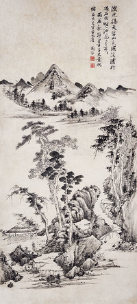 陶成 山水