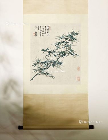 谢稚柳 碧梢照烟明