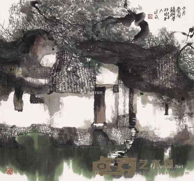 杨延文 二月春风 89.5×96cm