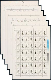 1982年T.69“红楼梦—金陵十二钗”邮票双数组六枚全四十九套