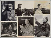 PPC 文革时期邮电部发行毛泽东像黑白摄影版邮政明信片二十枚全套