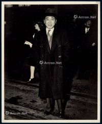 P 1942-1945年驻美国大使魏道明黑白新闻照片一张