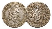 十七世纪末神圣罗马帝国皇帝利奥波德一世像大泰勒银币一枚