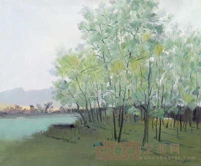 李源     山水油画 50×60cm