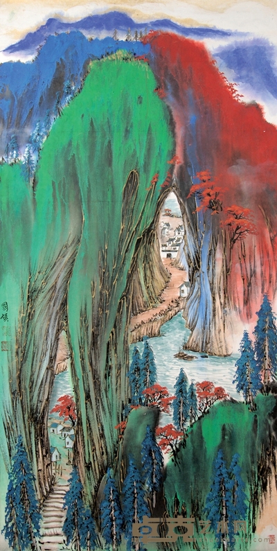 殷国硕 别有洞天 135×65cm 约7.90平尺