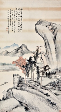 金人作 山水