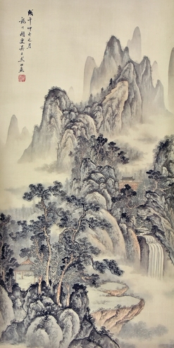 吴士杰 山水