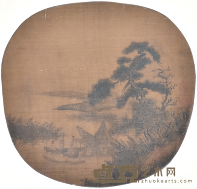 佚名 小景 26×27cm 约0.63平尺