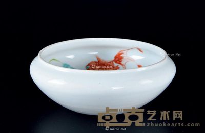 清 藻纹笔洗 直径17cm