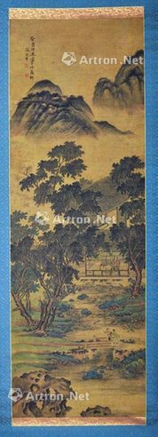 盛茂烨 山水人物