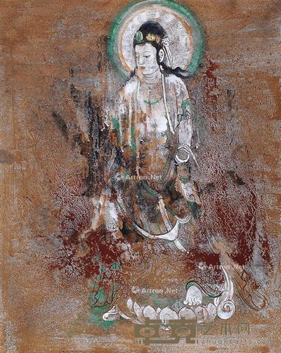 刘向红 观音 68×85cm