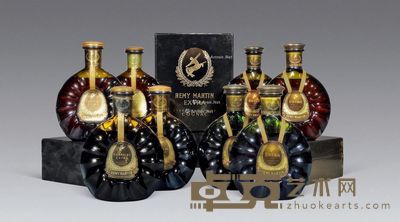 约70年代 人头马单带、双带组合 (各四瓶) --