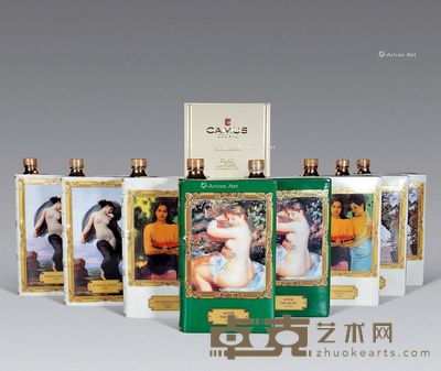 约2000年 金花油画系列 (八瓶) --