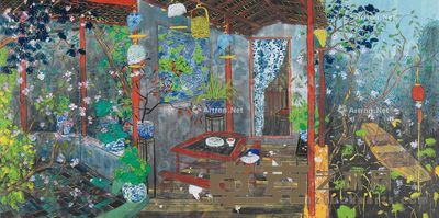 方向 新晴 69×137cm