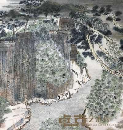 林淼 田园清趣 65×64cm