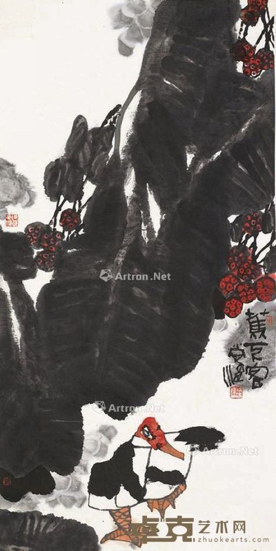 尚涛 蕉下客 137×69cm
