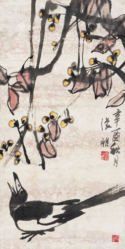 张朋 喜鹊登梅