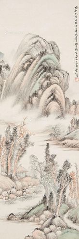 管一得 富春山居
