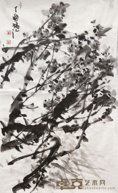 姚瑞江 花卉 68×42cm