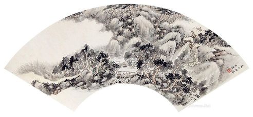 何维朴 山水