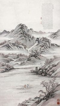 毛棠 山水